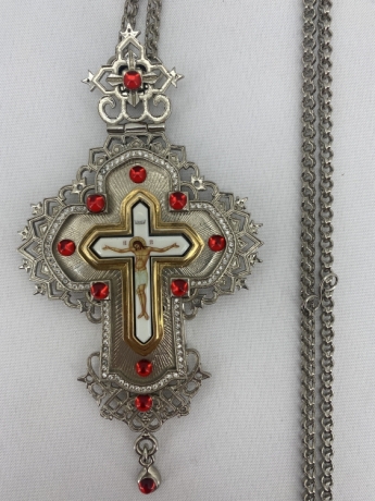 Хрест наперстний комб. 16,5х8,5