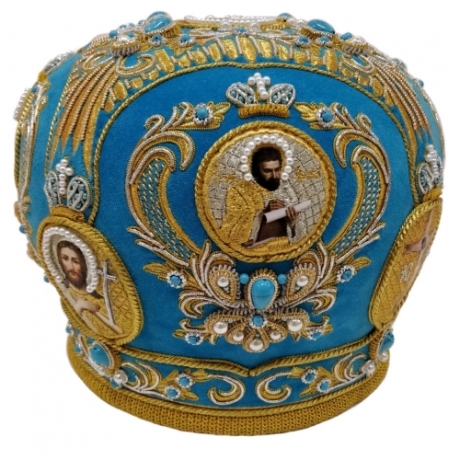 Митра "Корона" голуба