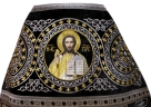 Облачення священника комбіноване з парчі "Патриарший хрест", з вишитим опліччям, вишивка "Нова вишивка"