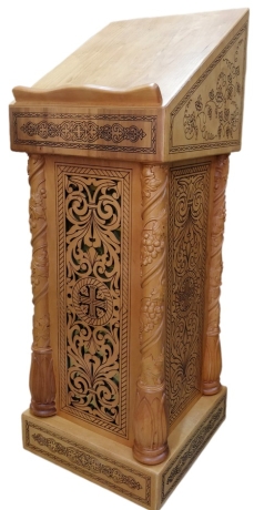 Аналой бічний, 43х43 см, (Висота 117,5х92,5)