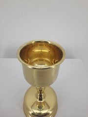 Потир чаша 0,25л, латунь, висота 24см