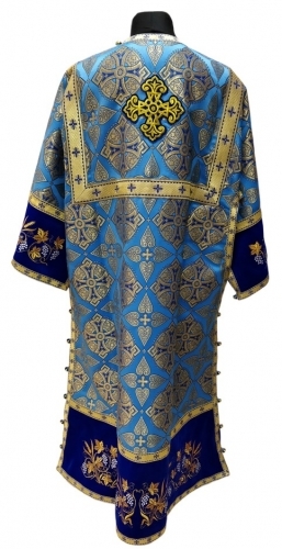 Стихарь диаконский с вышивкой на бархате Х2223
