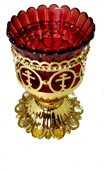 Лампада настольная м Крест