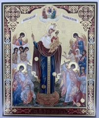 Ікона Богородиці &quot;Всіх Скорботних Радість&quot; 24х20см
