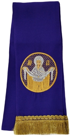 Закладка "Покров" фіолет.