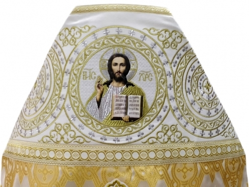 Облачение священника комбинированное из парчи 