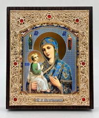 Ікона Богородиці "Ієрусалиська" 11х13