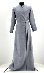 Підрясник з вишивкою, грецького пошиву, тканина льон-габардин