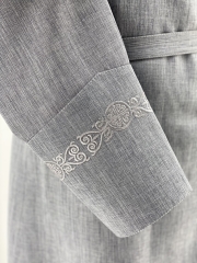 Підрясник з вишивкою, грецького пошиву, тканина льон-габардин