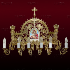 Бра на 6 свічок з іконкою (№58)