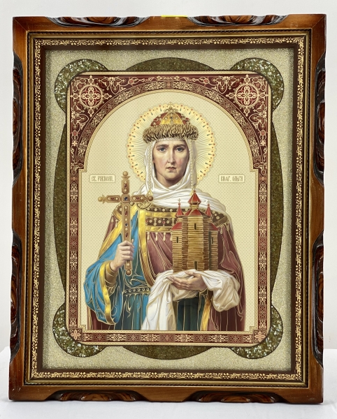 Икона свящ. равноап. вл. кн. Ольга