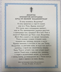 Ікона Богородиці &quot;Володимирська&quot; 24х20см