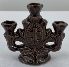 Підсвічник потрійний 9,5х4 (висота 9)