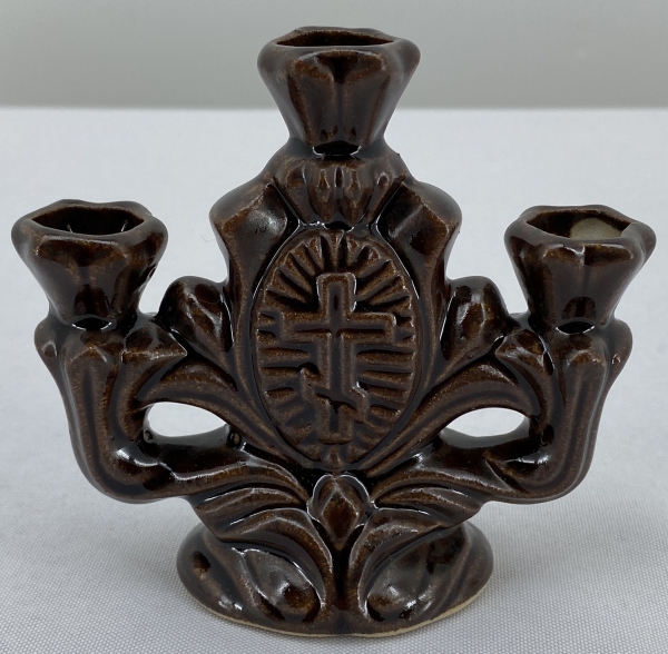 Підсвічник потрійний 9,5х4 (висота 9)