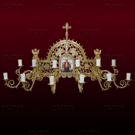 Бра на 12 свічок з іконкою (№57)