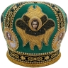 Митра  "Херувим"  зелёная