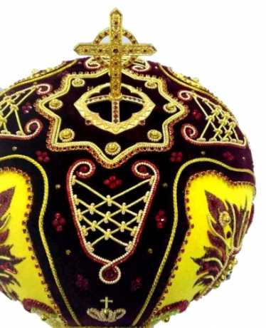 Митра "Вогник" жовта борд