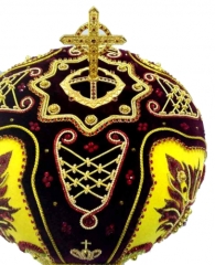 Митра "Огонёк"  жёлтаяборд архиерейская 