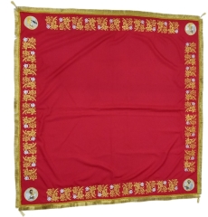 Накидка "Колос" с Евангелистами, с дешёвой бахрамой