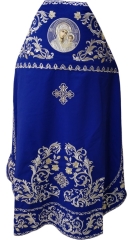 Облачення священника, вишите на габардині, вишивка &quot;Роза&quot; з вишитим галуном