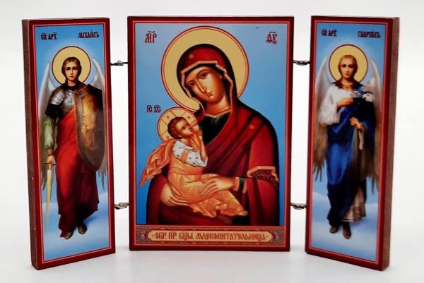 Складень Богородиці "Млекопитательница"