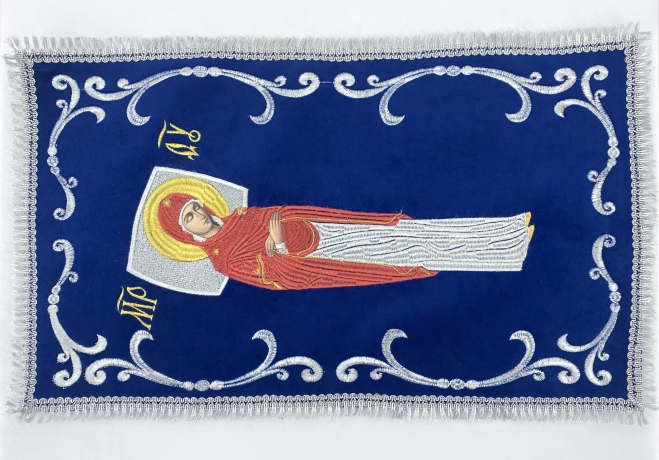 Плащаниця Богородиці (вишивка лілія) 20х34