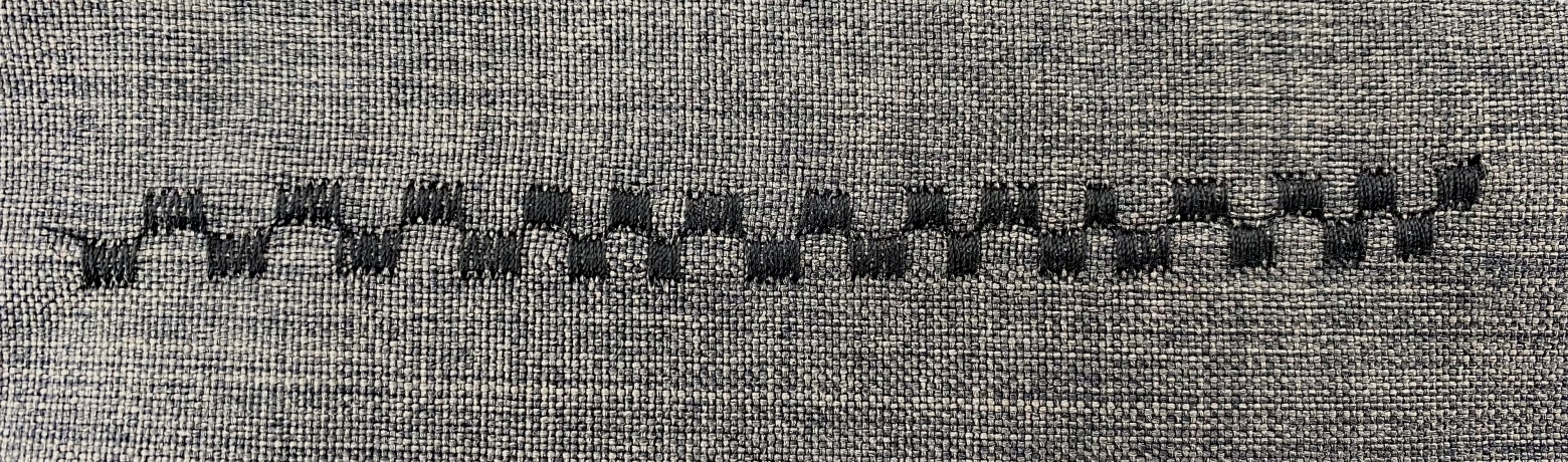 Підрясник з вишивкою, грецького пошиву, тканина льон-габардин