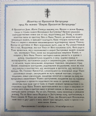 Ікона Покров Пресвятої Богородиці 24х20см