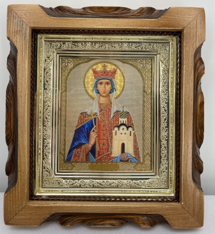 Ікона св. муч. Людмила 19х17