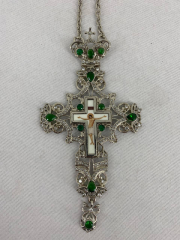 Хрест наперстний 16х8см, нікель