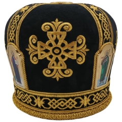 Митра  Крест  Чёрная 