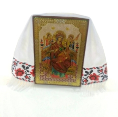 Ікона Богородиці: "Всецариця" 8,5x6