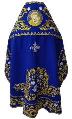 Облачення священника, вишите на габардині, вишивка &quot;Роза&quot; з вишитим галуном