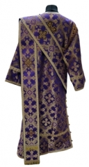 Стихар дияконський з подвійним орарем і поручами