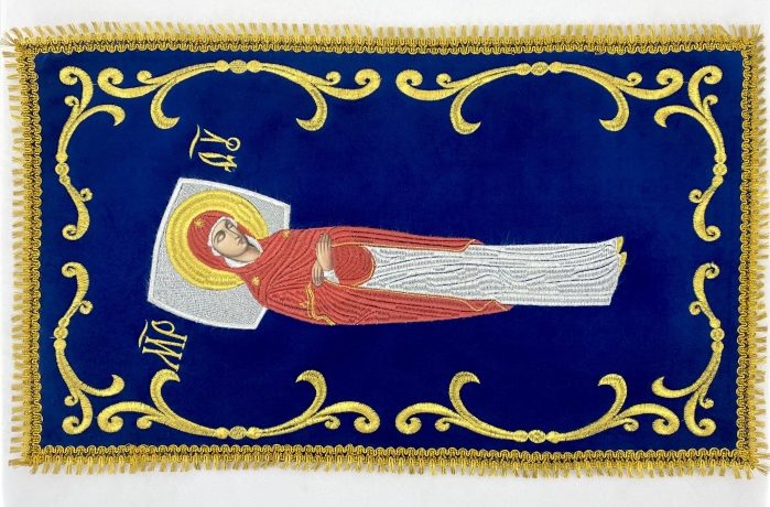 Плащаниця Богородиці (вишивка лілія) 20х34