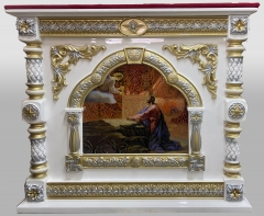 Престол 100х100см внутр. (103х124х124см) на 1 колону