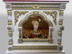 Престол 100х100см внутр. (103х124х124см) на 1 колону