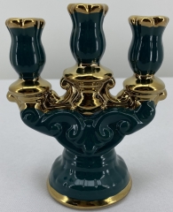 Підсвічник потрійний 10,5х6,5см (висота 13 см)