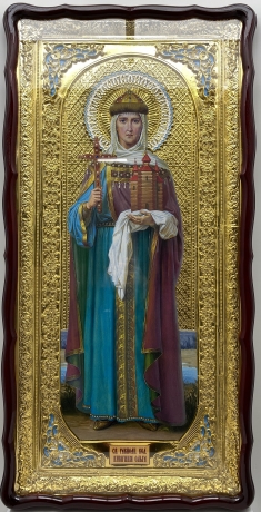 Ікона св. рівноап. вел. Княгині Ольги 118х59 см