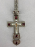 Хрест наперстний 13х7см, нікель