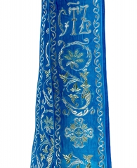 Орар подвійний з поручами, вишивка &quot;Листочок&quot; 