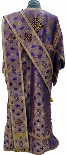 Стихарь диаконский с двойным орарем и поручами Х2772