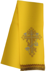 Закладка "Крест с кленом"