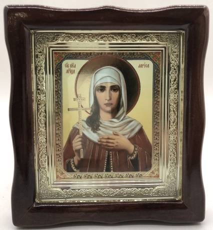 Икона свящ. вмч. Лариса 19х17