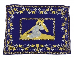 Покровці та воздух з вишивкою &quot;Несіння Хреста&quot;, з вишитим галуном