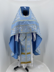 Облачення вишите на парчі вишивка &quot;Троянда&quot; 