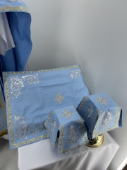 Облачення вишите на парчі вишивка &quot;Троянда&quot; 