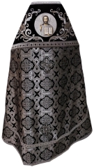 Облачення священника комбіноване з парчі &quot;Грецький хрест&quot;, з вишитим опліччям, Вишивка &quot;Нова вишивка&quot;