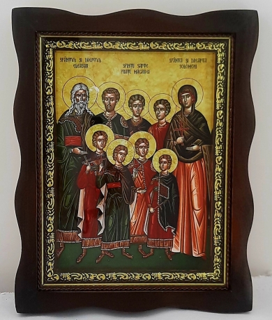 Ікона Святих мучеників Маккавеїв 32х42