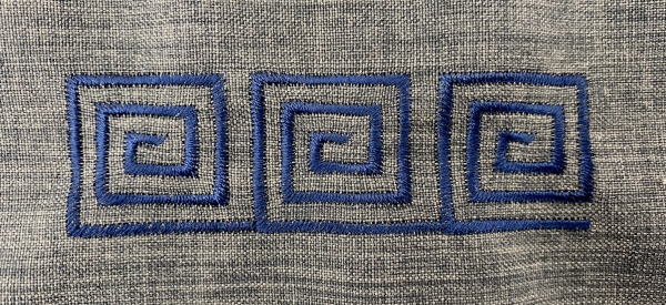 Підрясник платєвий, з вишивкою, тканина кошибо